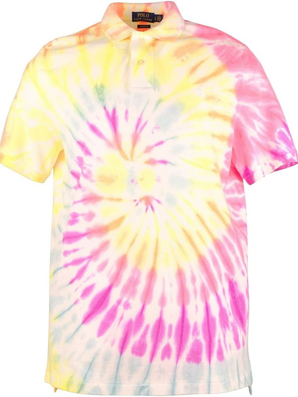 Polo Ralph Lauren Men's Montauk Tie Dye Polo Shirt Size Medium EUC
